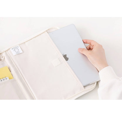 ブランチブラザー韓国キャラクターイラストラベル iPad 11インチ互換タブレット ポーチケース 保護バッグ ハンドストラップスナップボタンパステルカラー