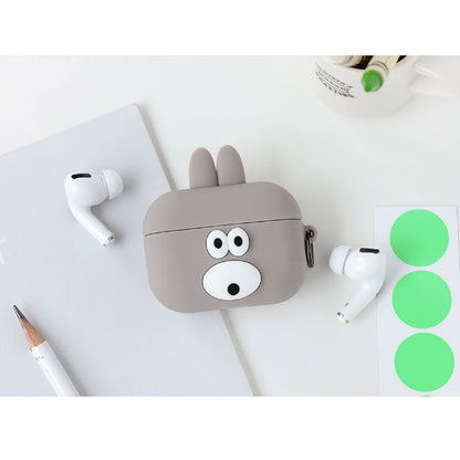 ロマネ ブランチブラザー バニー パピーAirPods Pro シリコンケース 韓国キャラクター