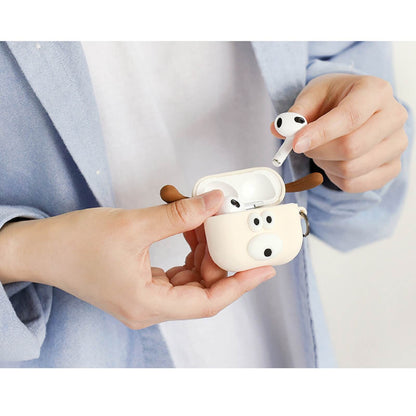 ロマネ ブランチブラザー バニー パピー 韓国キャラクター AirPods 第3世代 互換シリコーンケースカバー