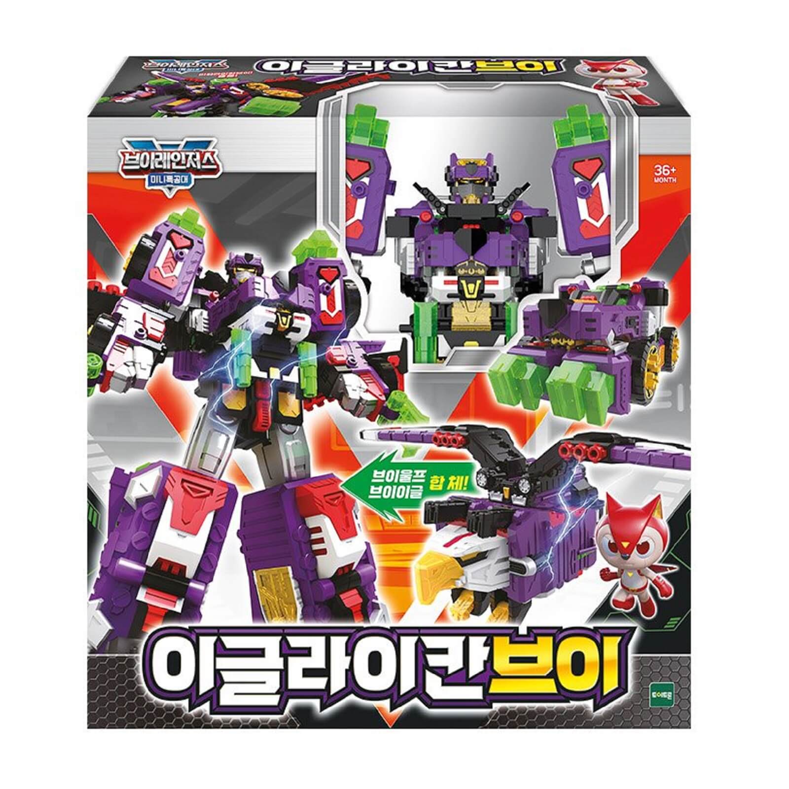 Transformation & combination only] 6 Miniforce V Rangers