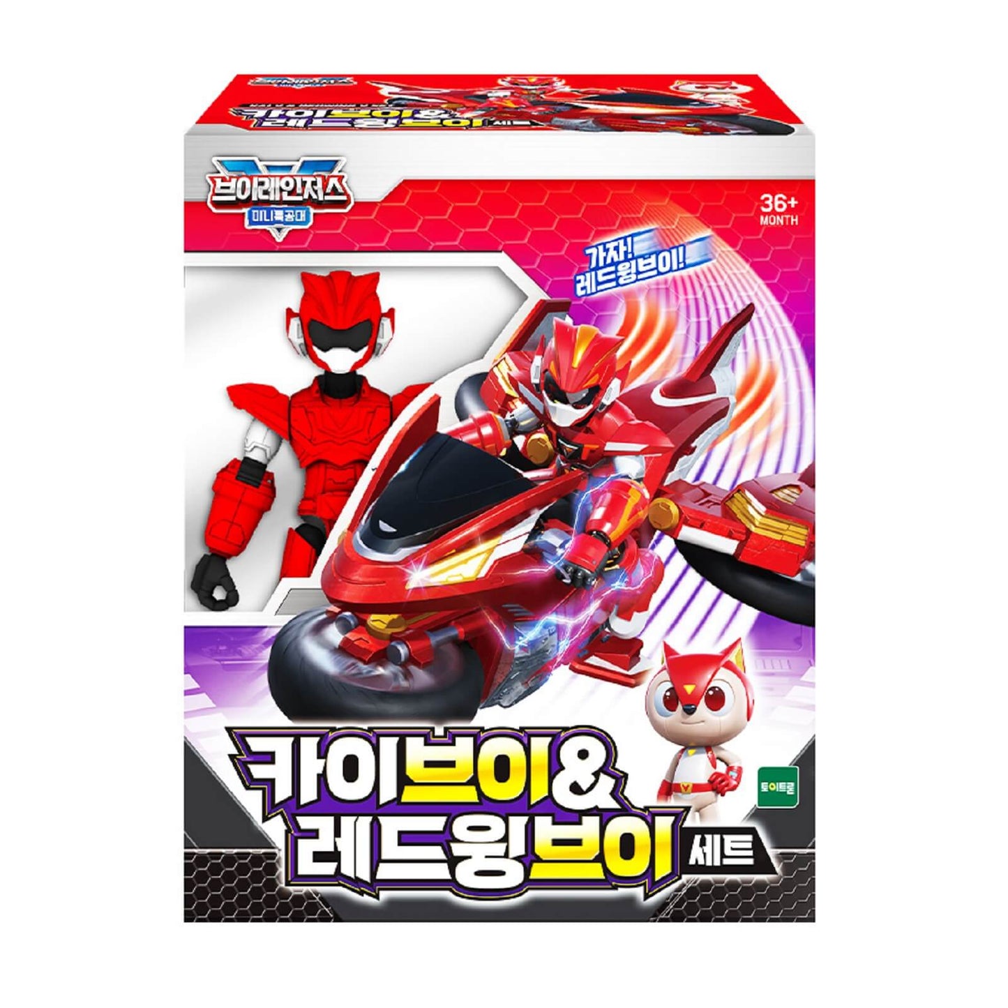 ミニ特攻隊 ミニフォース カイV＆レッドウィングV フィギュア ブイレンジャーズシリーズ Miniforce V Rangers Kai V and Red Wing V