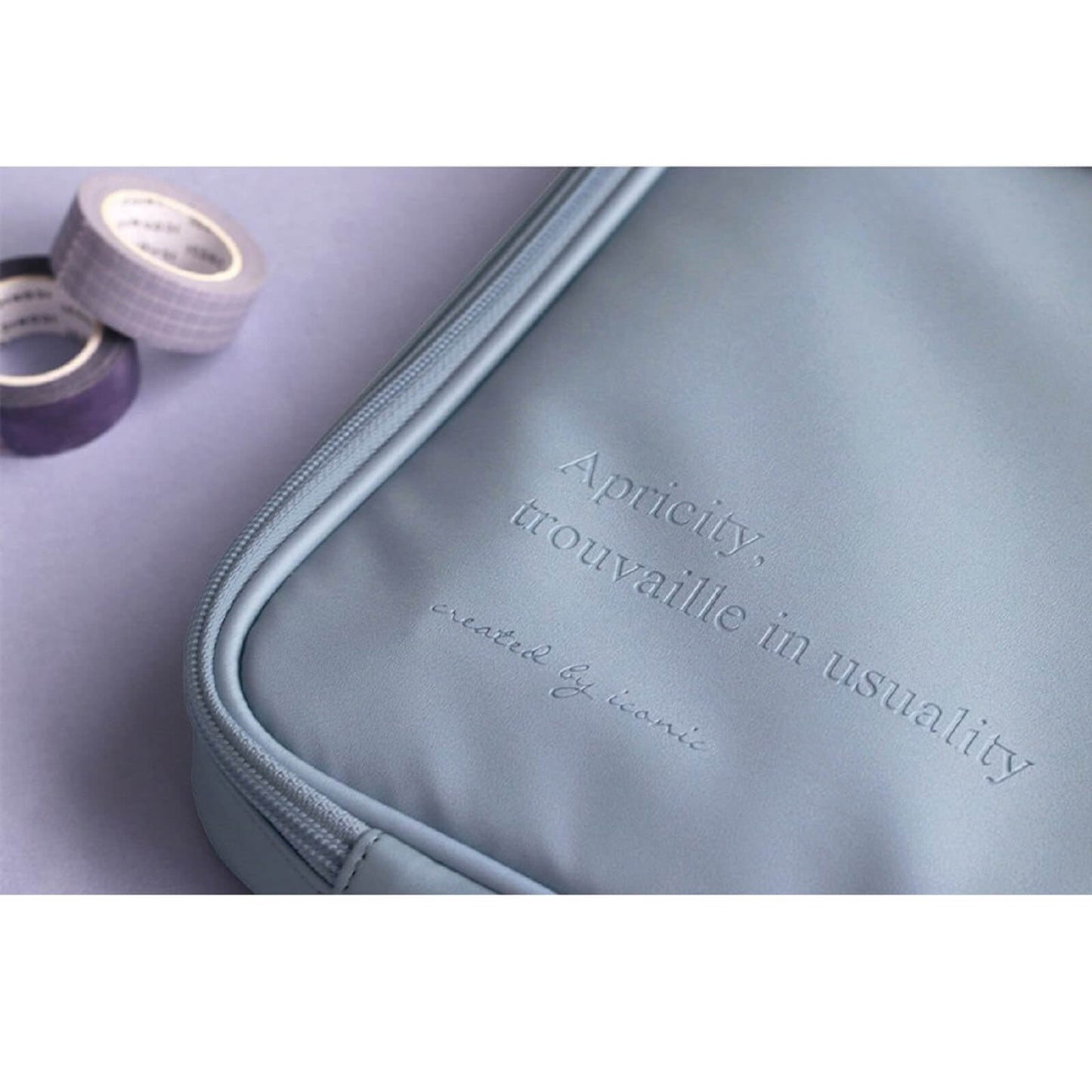アイコニックMacbook 15 16インチ ノートパソコン15.6インチ互換ハンドルポーチケース合成皮革保護バッグ韓国製ミニマリズムデザイン書類バッグブリーフケース