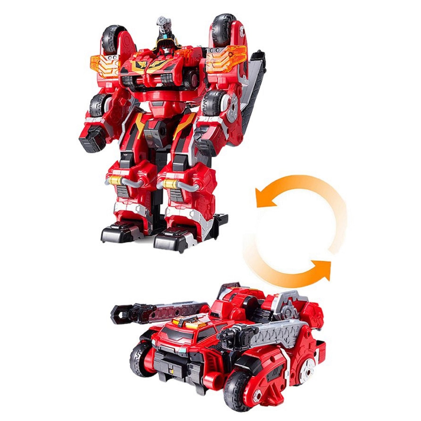 トボットV タイタンセイバー自動変身ロボット韓国アクションフィギュア玩具 Tobot TitanSaver