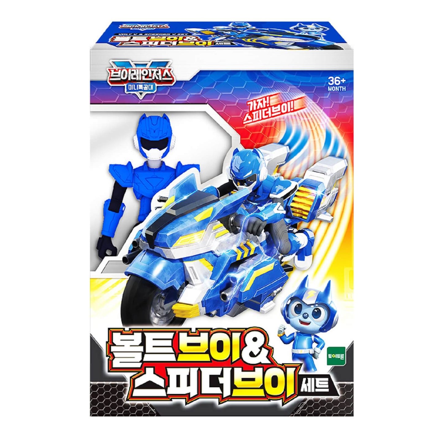 ミニ特攻隊 ミニフォース ボルトV＆スピーダV フィギュア ブイレンジャーズシリーズ Miniforce V Rangers Volt V and Speeder V