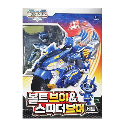 ミニ特攻隊 ミニフォース ボルトV＆スピーダV フィギュア ブイレンジャーズシリーズ Miniforce V Rangers Volt V and Speeder V